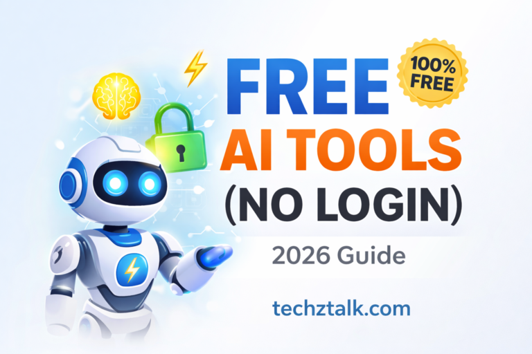 free ai tools without login