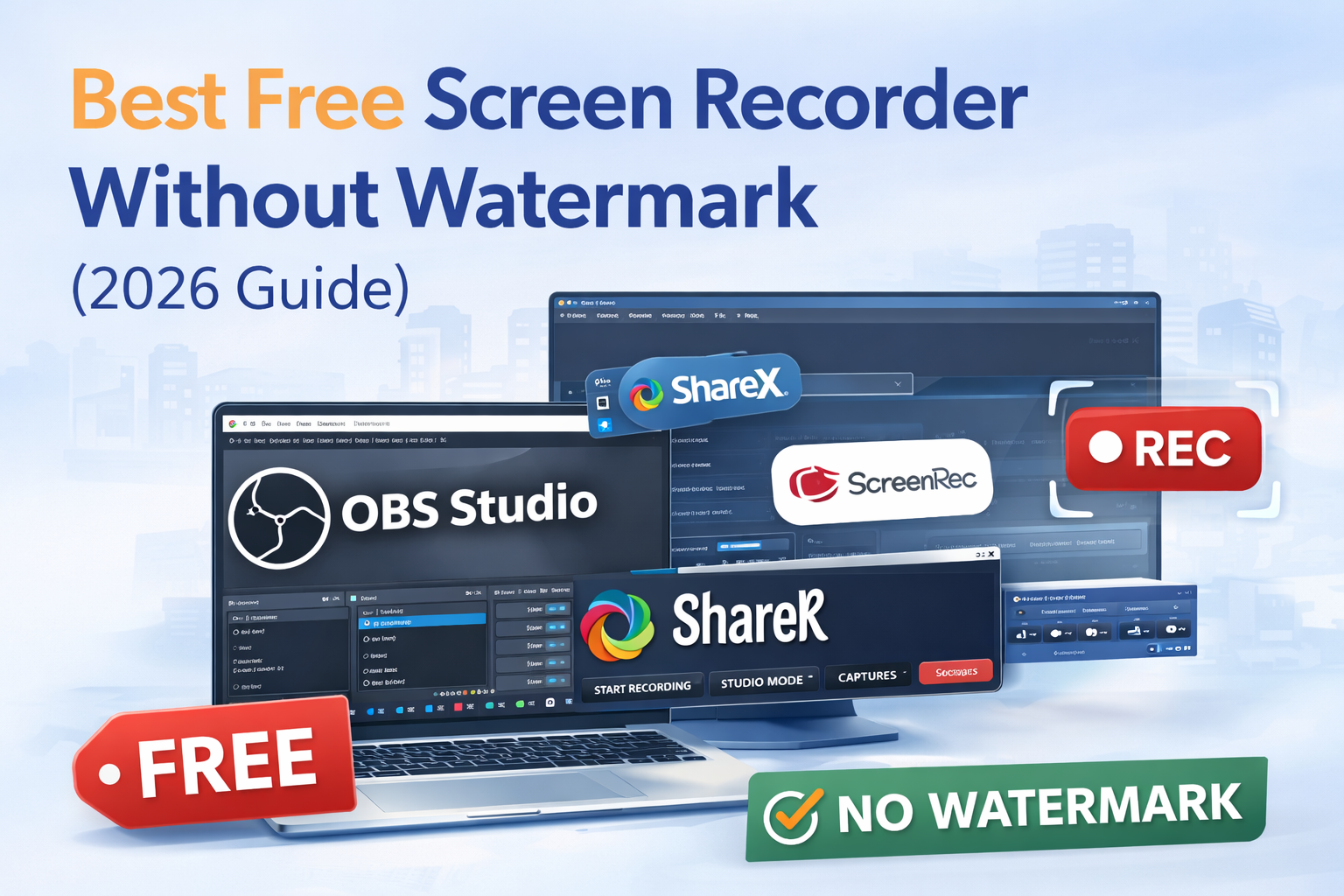 Best free screen recorders 2026