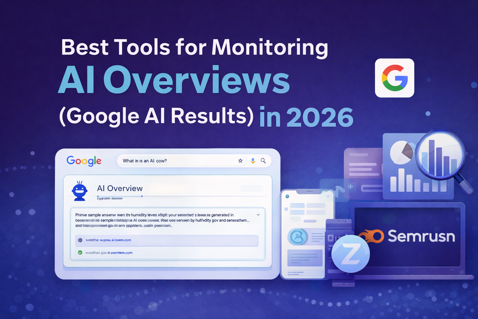 Google AI overview monitor tools