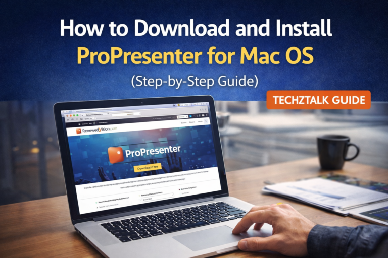 How to Download and Install ProPresenter for Mac OS (Step-by-Step Guide)